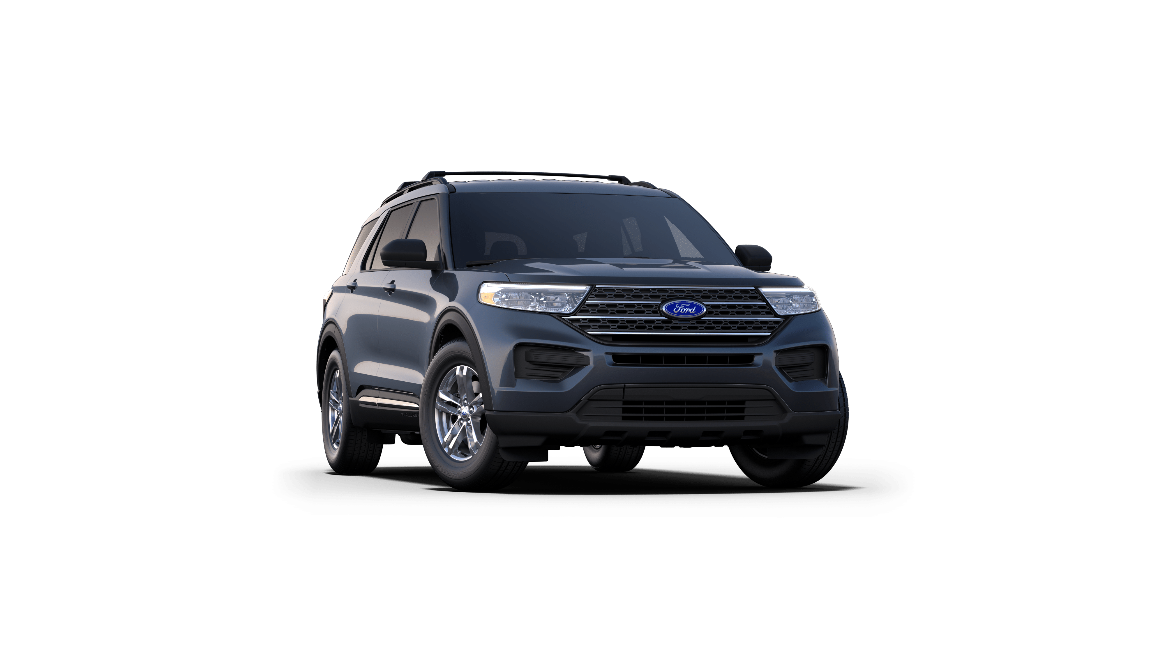 New Infinite Blue Metallic Tinted Clearcoat 2021 Ford Explorer XLT RWD ...